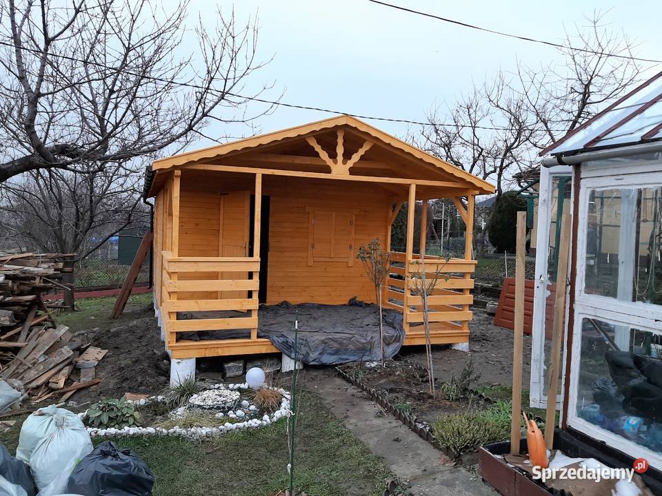 Domek ogrodowy z werandą Jordanów