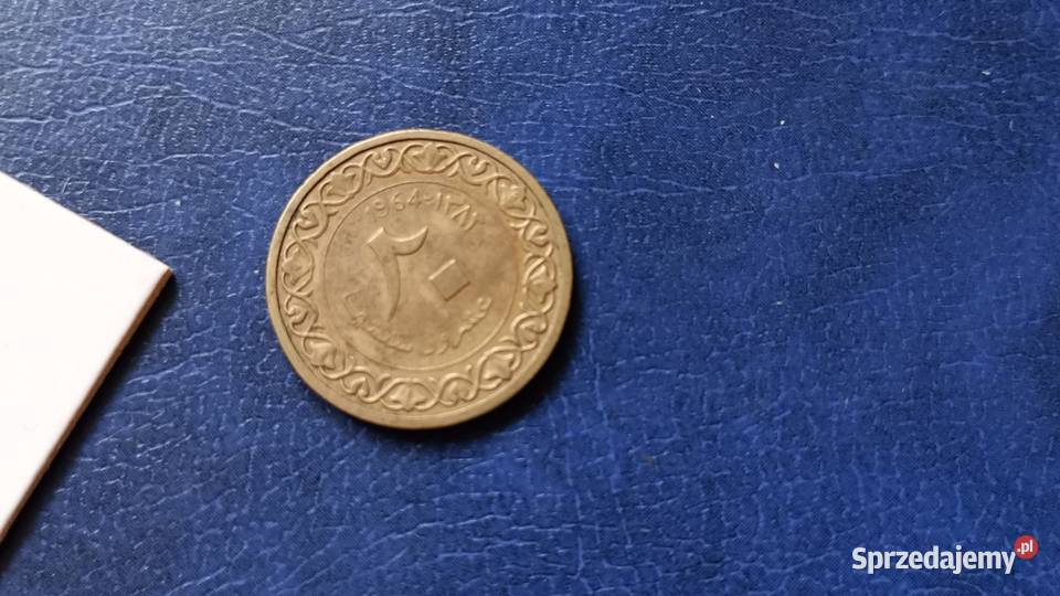 Stare monety 20 cent 1964 Algieria Lesko