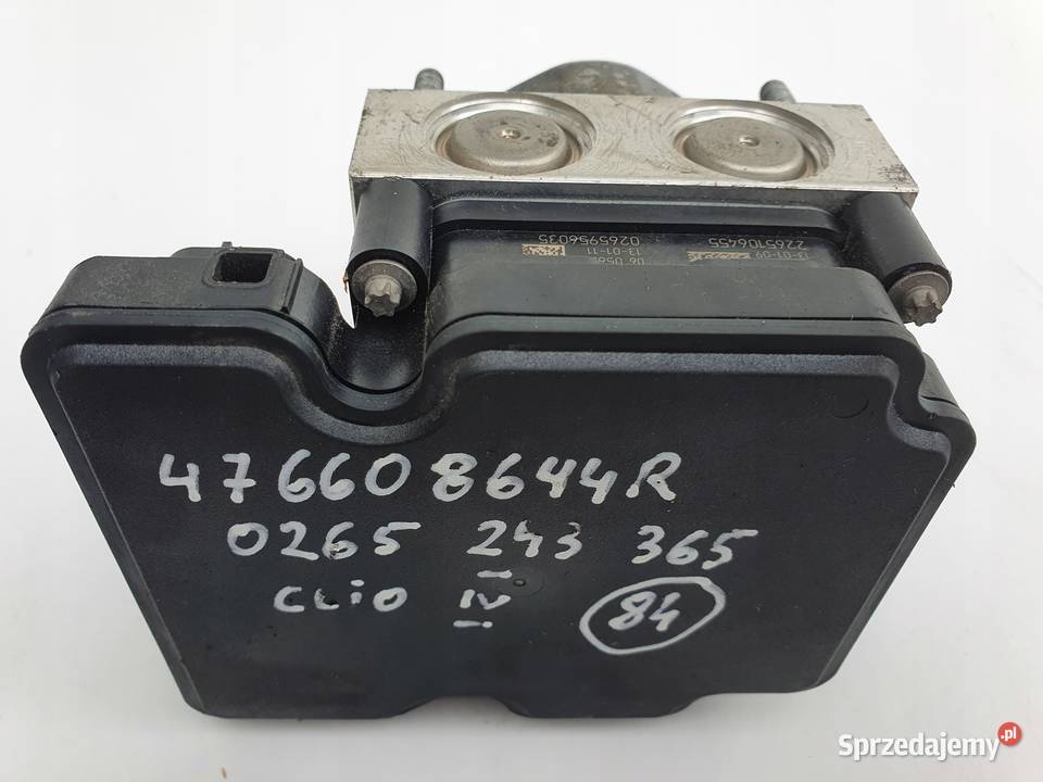 Renault Clio IV POMPA ABS Sterownik 476608644R Rudka sprzedam
