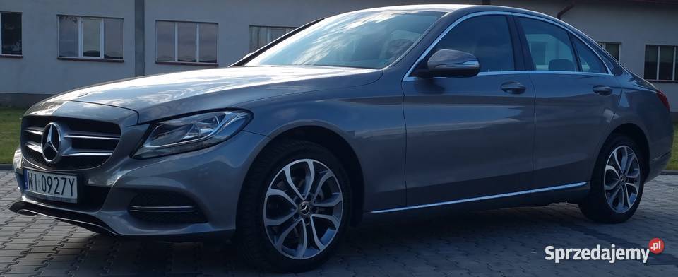 Mercedes C W205 SALON 100 BEZWYPADKOWY Niski Kraków