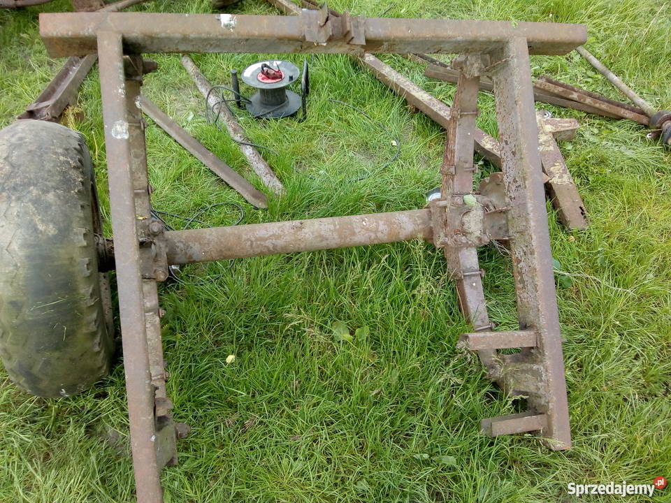 Oś osie rozrzutnik kola łódzkie Lutomiersk