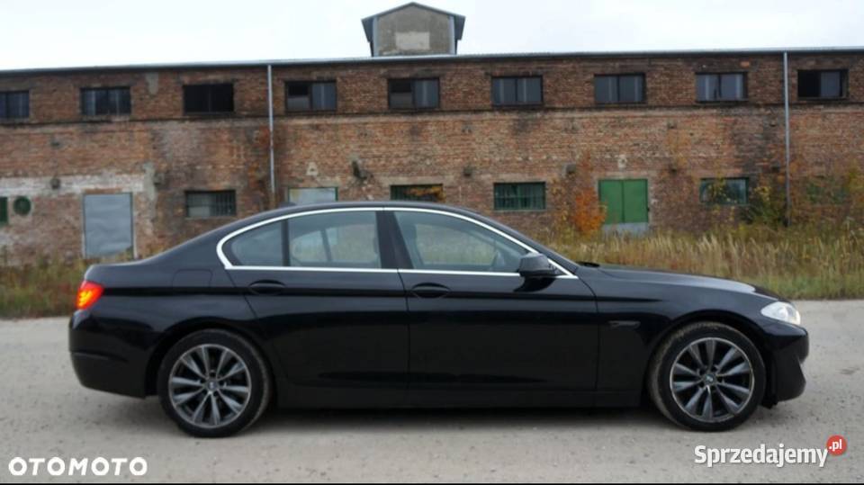 Bmw f10 320D czarny sedan idealna 1999cm3 Seria 5 mazowieckie Chorzele