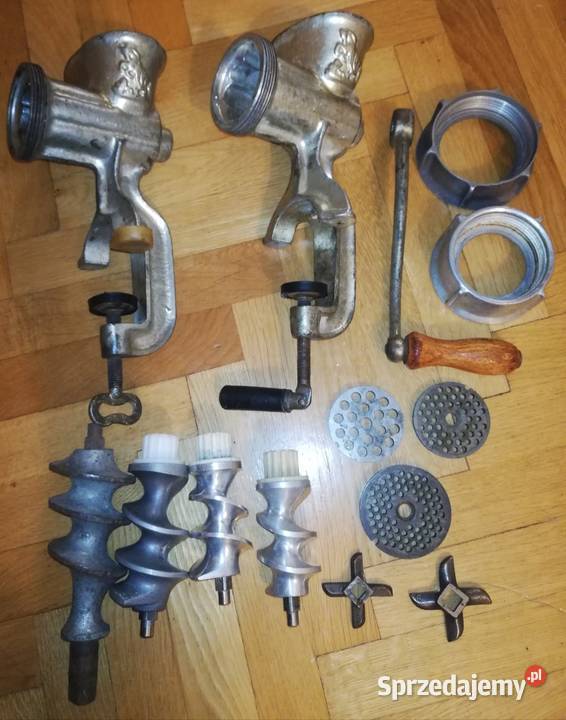 Maszynki do mielenia mięsa z epoki PRL części mazowieckie Warszawa