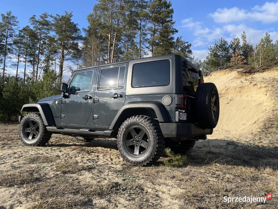 Jeep Wrangler JK Rhino Grey 36 V6 Automat mazowieckie Durlasy