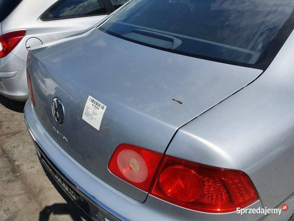 KLAPA TYŁ TYLNA VOLKSWAGEN PHAETON LG9R SREBRNA kujawsko-pomorskie Lipno