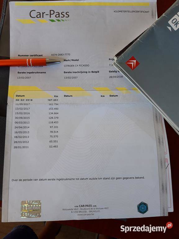 zarejestrowany serwisowany 7 osobowy elektrochrom. lusterka boczne Zamość sprzedam