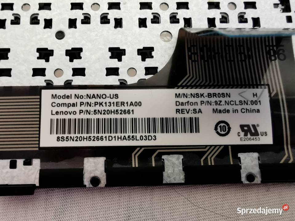 Klawiatura 5N20H52661 do Lenovo Puławy