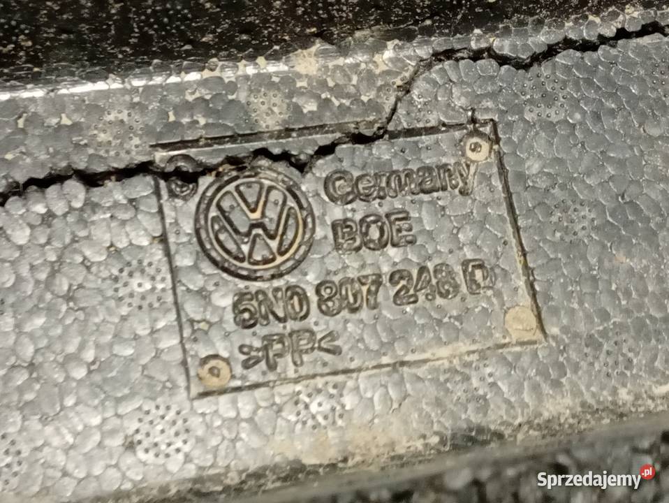 Wzmocnienie zderzaka przednie VW Tiguan I Wzmocnienia, belki i wsporniki