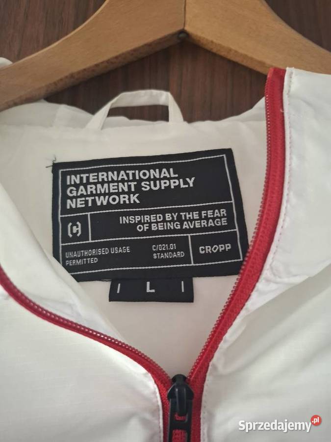 Kurtka wiatrówka biały Poznań