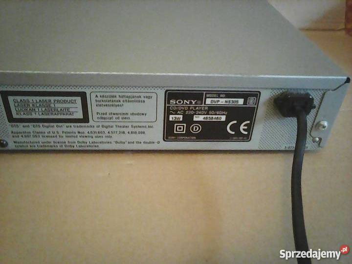 Sony CDDVD Player DVPNS305  mazowieckie Radom