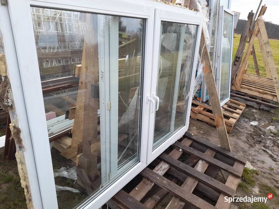 Okno PCV 205x142 142cm Drzwi i okna Białystok