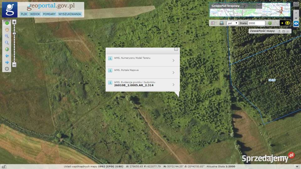 12 ha ziemia rolna Wiślica