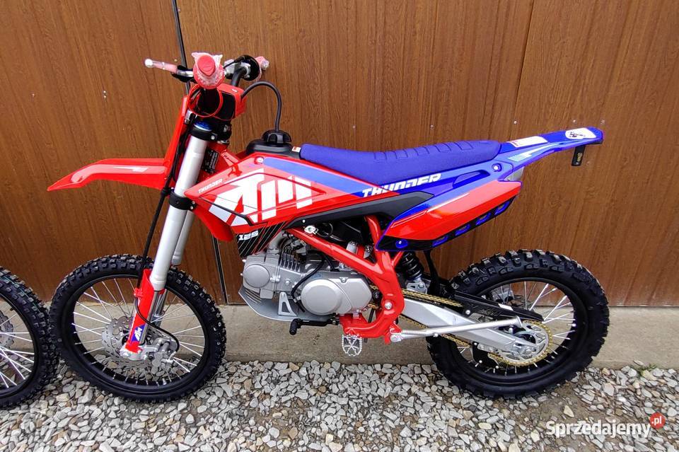 Nowy Cross 125 RXF Thunder Pit bike koła 1619 Motocykle, skutery, quady