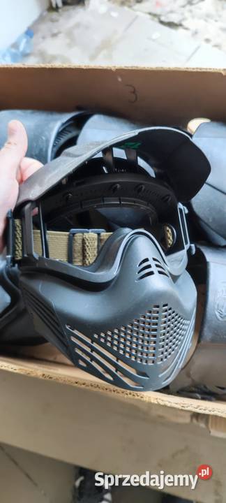 10x zestaw paintball markermaskabutla Sporty strzeleckie i myślistwo świętokrzyskie Opatów