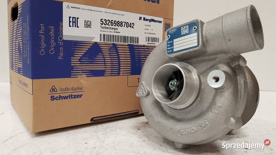Nowa turbosprężarka BorgWarner 53269887042 Siedlce sprzedam