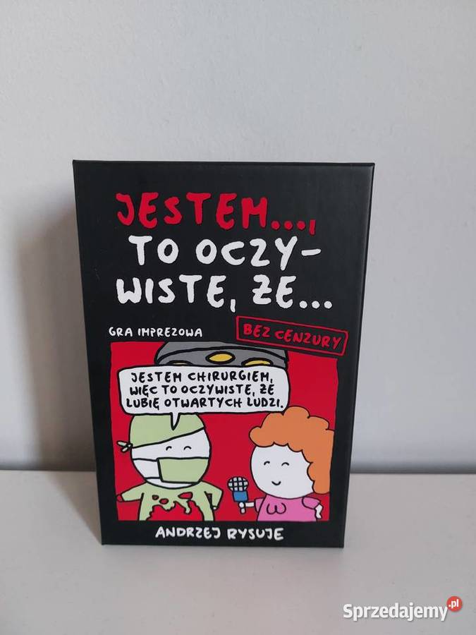 Andrzej Rysuje imprezowa gra towarzyska Jestem wielkopolskie Poznań