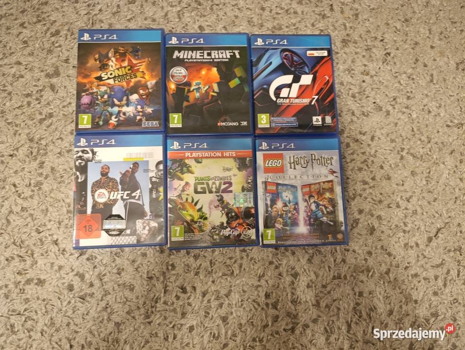 PlayStation 4 Slim 825GB 2 oryginalne Pady Pozostałe Koziegłowy