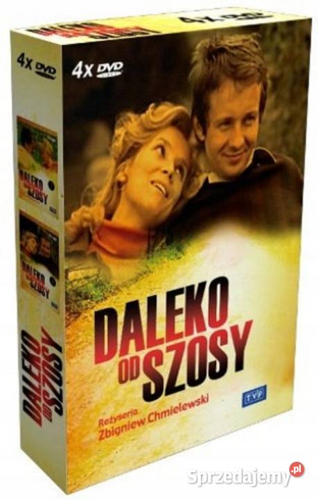 Daleko szosy 4 DVD kujawsko-pomorskie Osięciny sprzedam