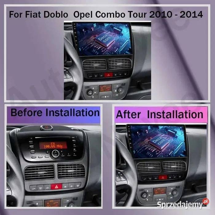 Radio Android 13 Fiat Doblo 1015r Opel Combo Ożarowice