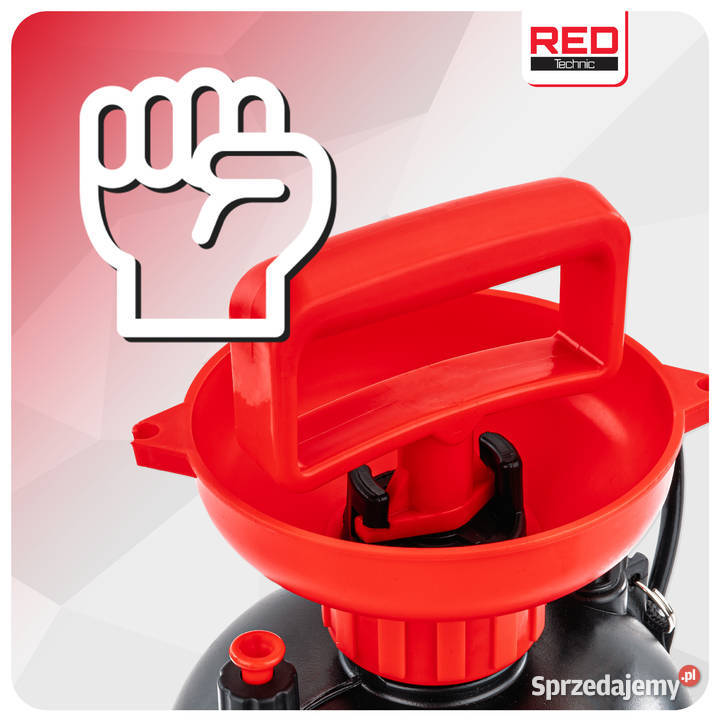 Opryskiwacz ciśnieniowy ręczny 8l na ramię Katowice