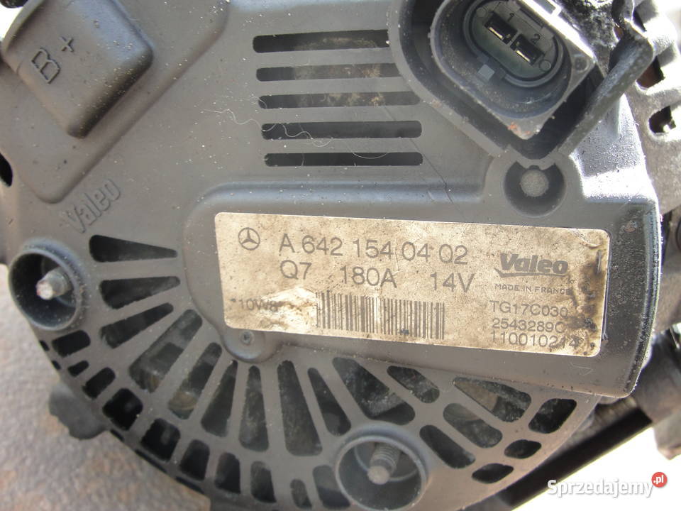 ALTERNATOR MERCEDES W212 W207 W204 W218 SPRINTER Dąbrowa