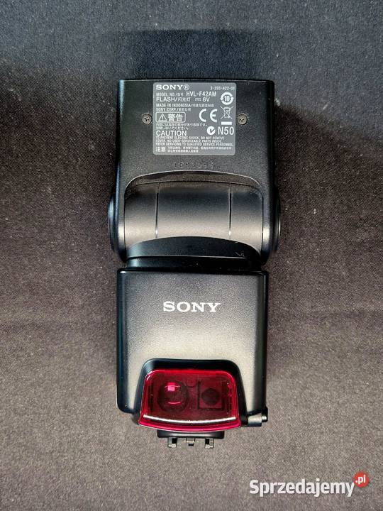 lampa błyskowa Sony typ A pokrowiec śląskie Rybnik