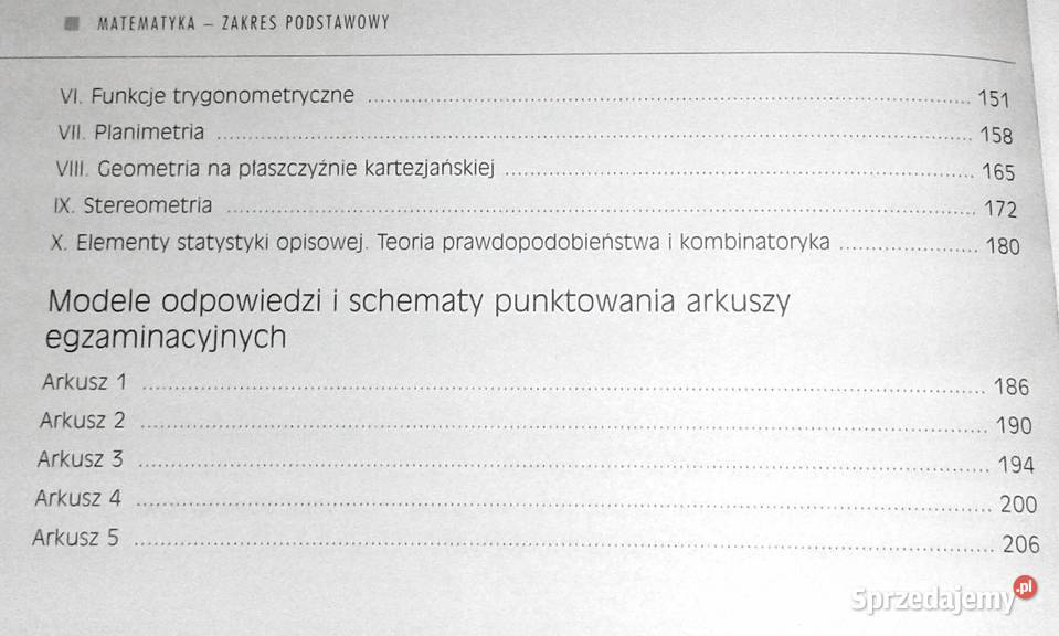 Obowiązkowa matura z matematyki 2011 Marzena Chełm