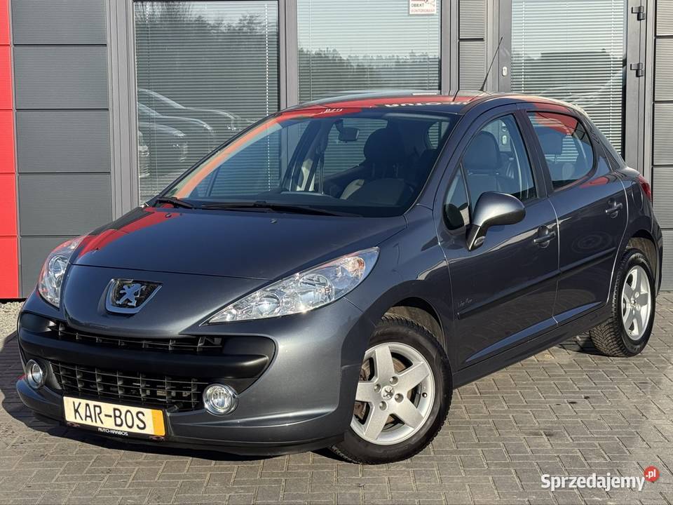 Peugeot 207 14 benzyna 75 PODGRZEWANE FOTELE serwisowany w ASO