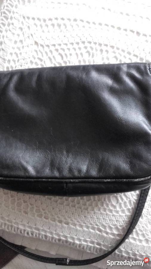 WŁOSKA MAŁA SKÓRZANA TOREBKA NA RAMIĘ wielkopolskie Piła