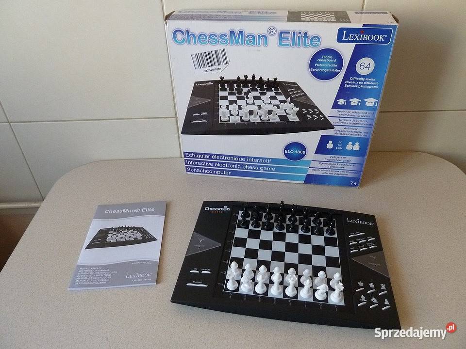 NOWE Szachy elektroniczne 1800 ELO ChessMan Rzeszów