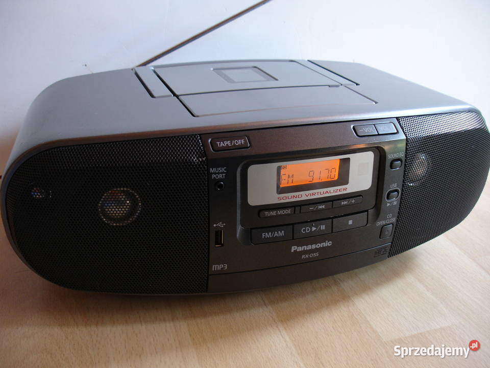 Radiomagnetofon PANASONIC RXD55 Zielona Góra