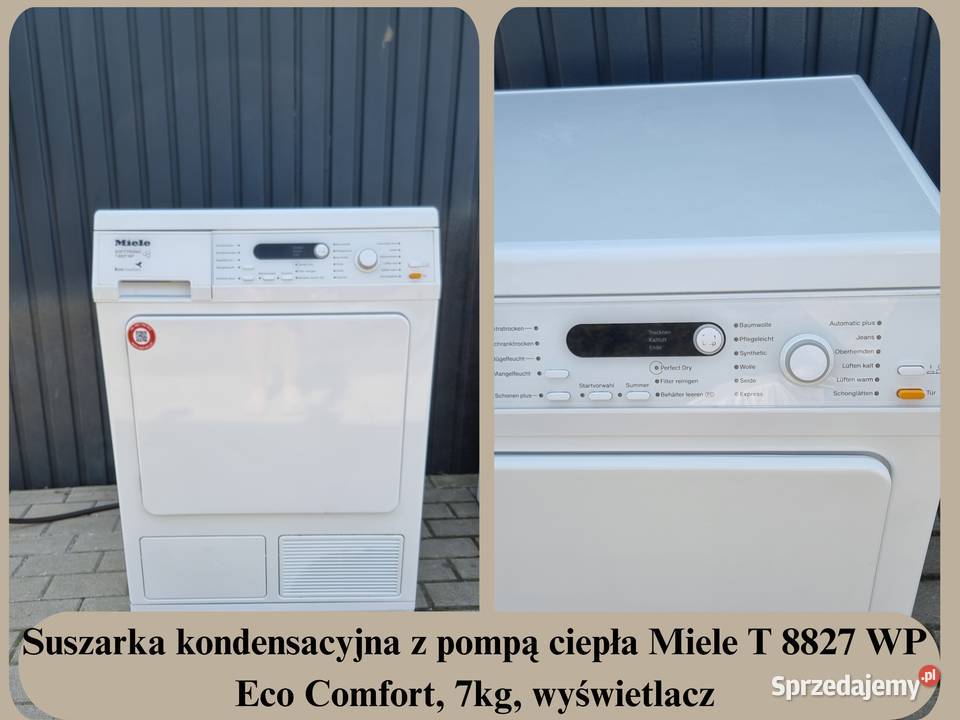 Suszarka z pompą ciepła Miele T 8827 WP Eco Wrocław