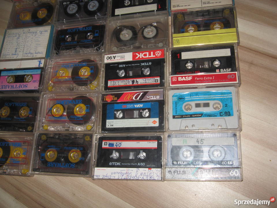 Kasety Gry do Commodore 26 Sprawne Grodziczno