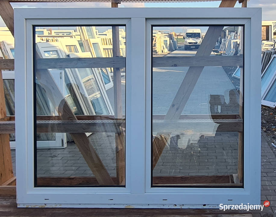 OKNA KacprzaK 177X146 OKNO Używane Plastikowe Okna ścienne mazowieckie Siedlce