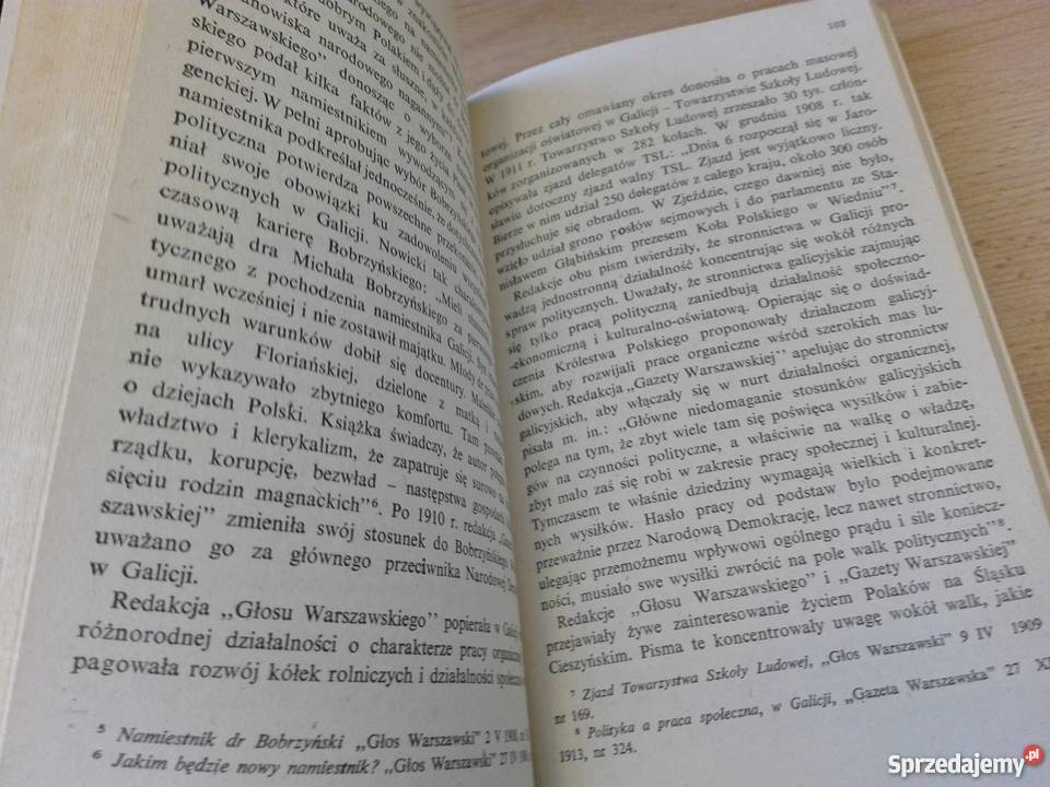 Program polityczny Głosu Warszawskiego 19081909 sprzedam