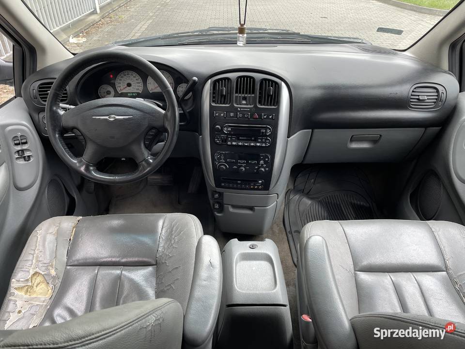 ŚlicznyChryslerVoyager2006r38GazAutomatLONG7OsobH aluminiowe felgi Samochody osobowe Zduńska Wola sprzedam