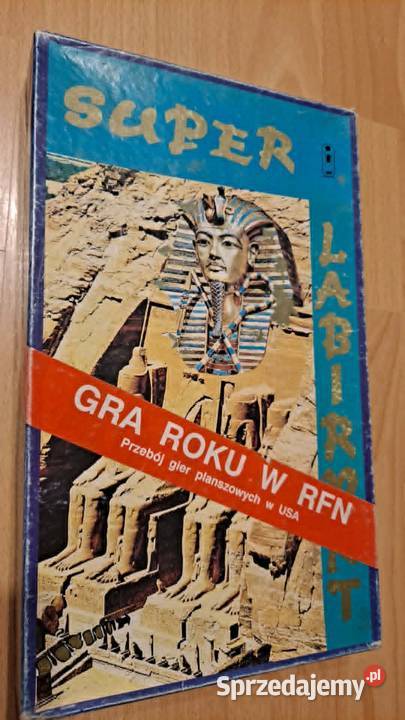Super Labirynt 1991 PRL gra planszowa sprzedam