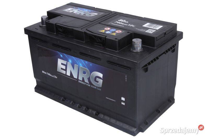 Akumulator ENRG 12V 80Ah740A Wrocław