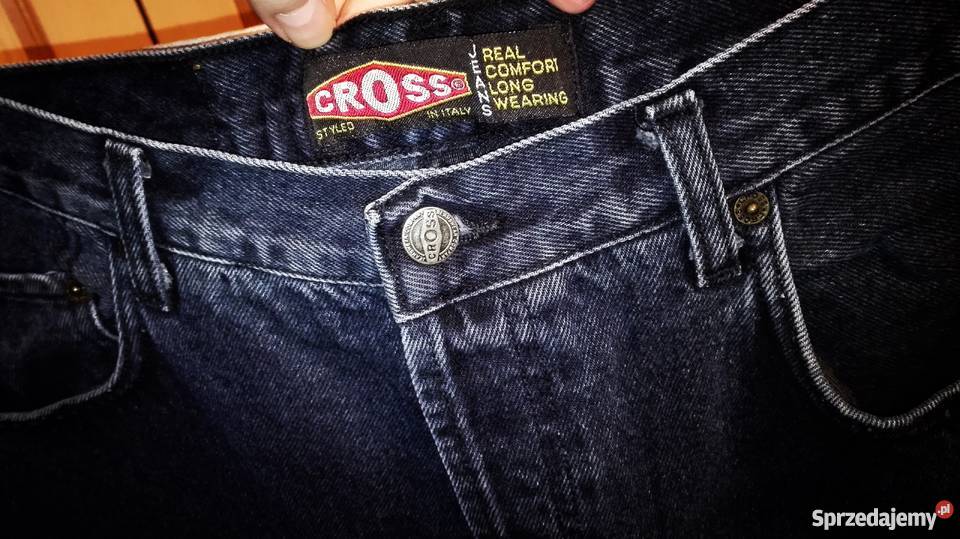 Jeansy ciemny granat Cross L XL wysyłka Warszawa