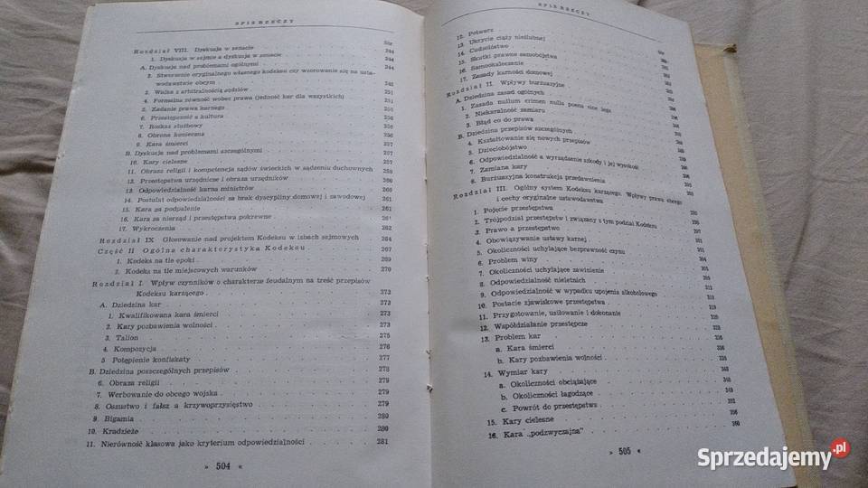 Kodeks karzący Królestwa Polskiego 1818 Gdańsk sprzedam