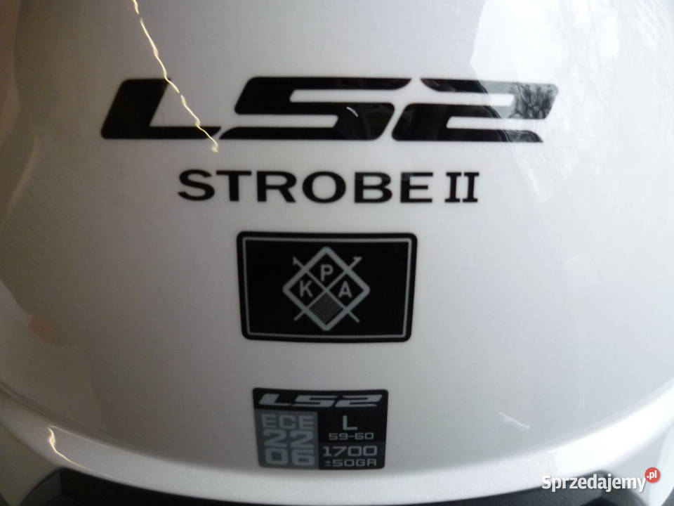 KASK SZCZĘKOWY LS2 FF908 STROBE II ROZMIAR L Kaski