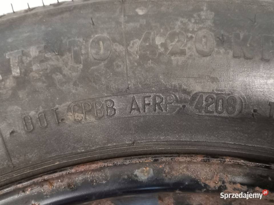 KOŁO DOJAZDOWE ZAPAS DOJAZDÓWKA 8V41AA 13590 R17 świętokrzyskie