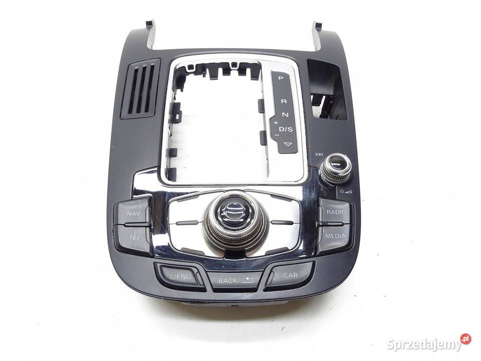 PANEL STEROWANIA RADIA NAVIGACJI AUDI A5 8T A4