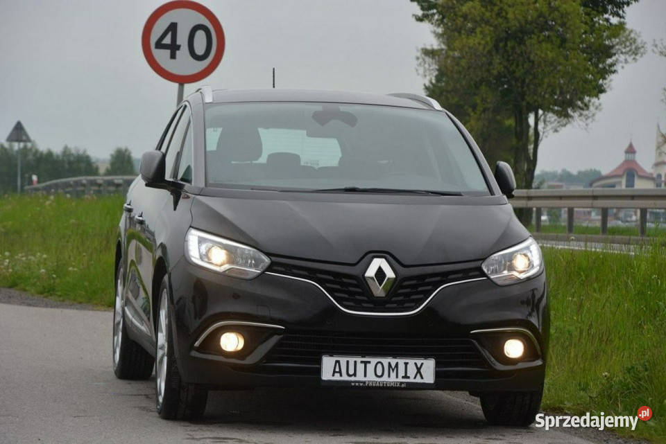 Renault Grand Scenic 12TCe nawigacja gwarancja ogranicznik prędkości Sędziszów Małopolski