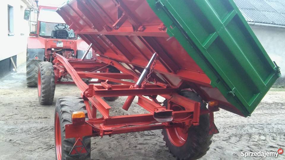 Przyczepa wywrotka 6t krone Krone świętokrzyskie Łopuszno