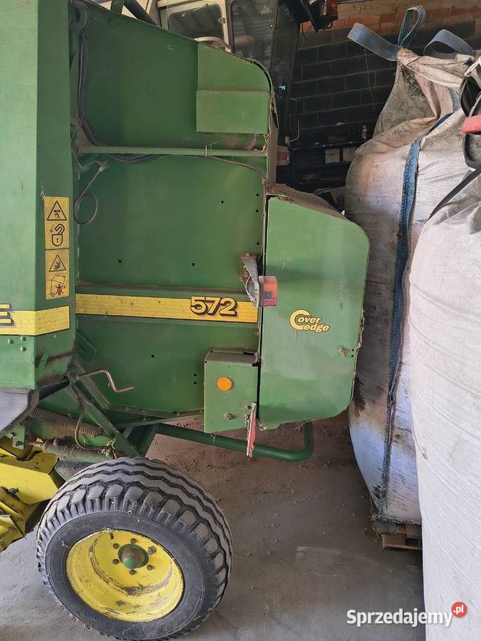 Prasa John Deere 572 wielkopolskie Opatówek