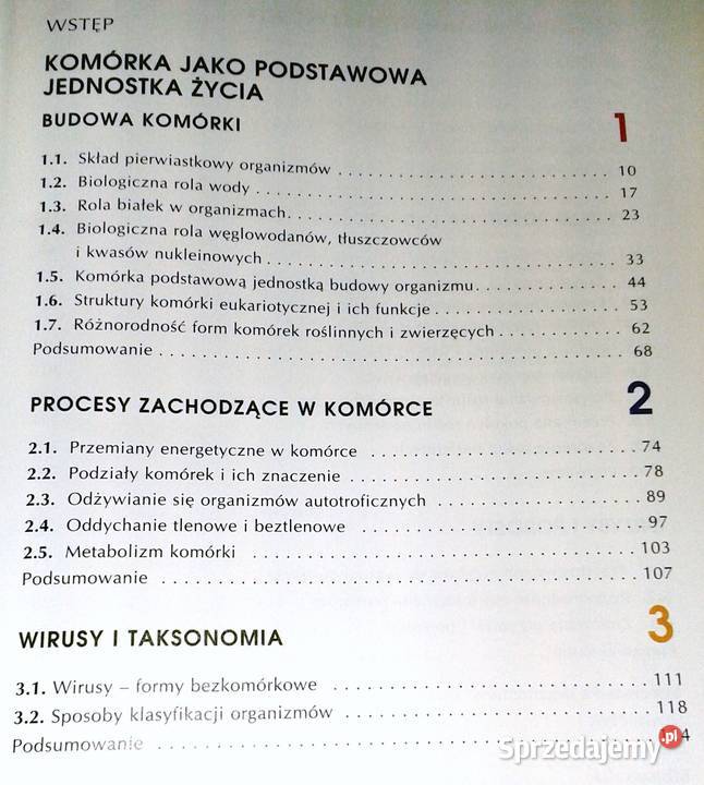 Biologia 1 A Kornaś Z Miszalski M Kłyś R Chełm