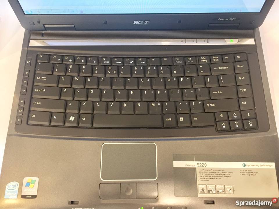 Разборка ноутбука acer extensa 5220