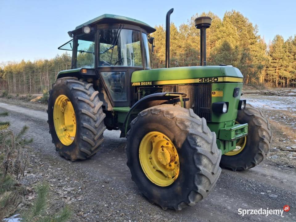 Ciągnik rolniczy John Deere 3650 ładny stan nie Ukł. ham. do przyczep hydraul.