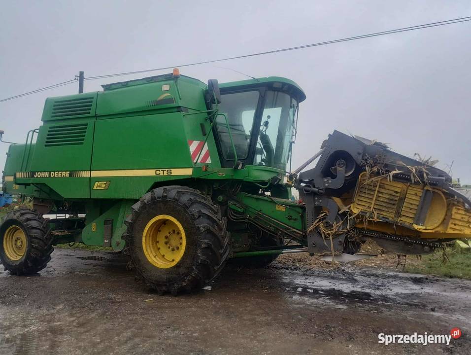 Kombajn John Deere CTS 9780 Heder 620m śląskie Koniecpol